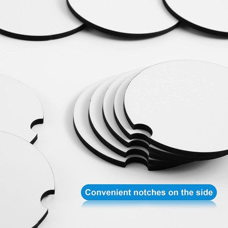 Sublimation MDF Car Coasters 10pk