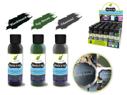 Color Factory: 2oz Chalk-It-Up Chalkboard Surface Paint