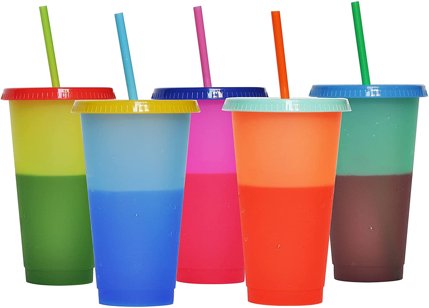 Color Changing Cold Cups 5pk