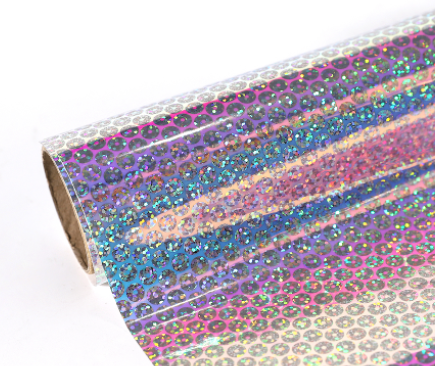 Semi Clear Opal Holographic Permanent Adhesive