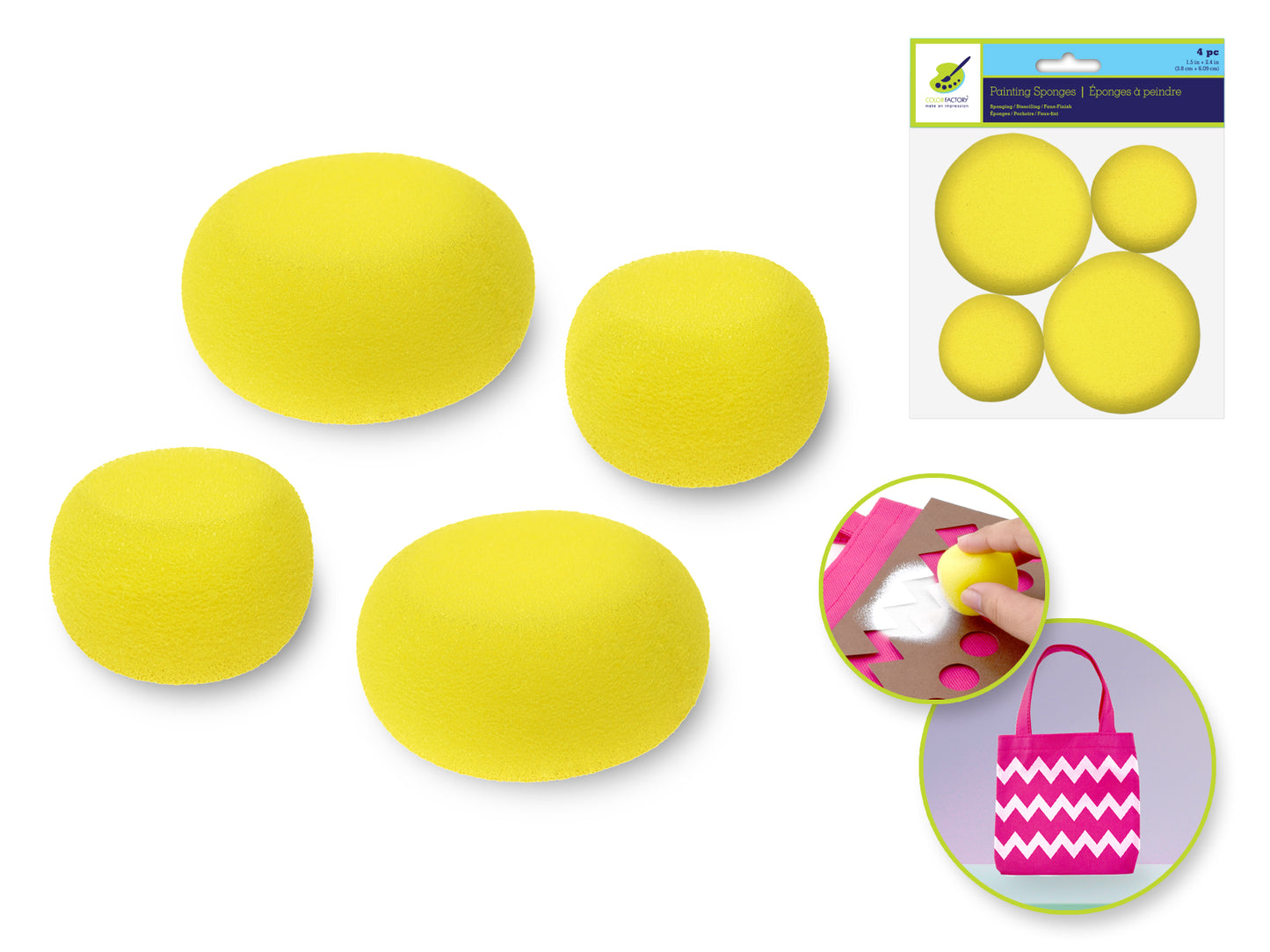 Color Factory: " Sponge 4pk