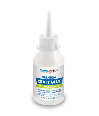 Craft Medley Glue: 50ml Premium Craft Glue Clear PDQ (1.7 fl oz)