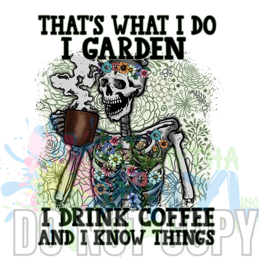 Know Things Garden Sublimation Print