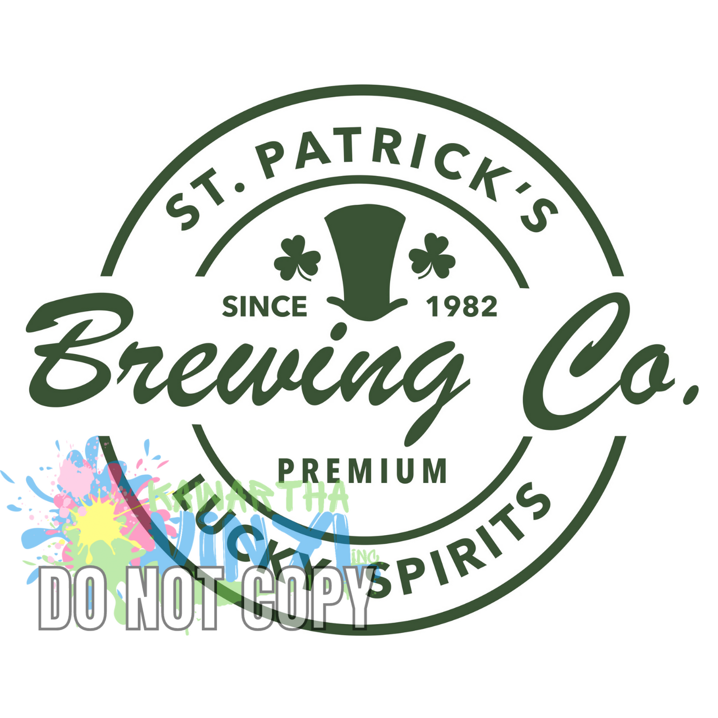 Brewing Co. St. Pats. Sublimation Print