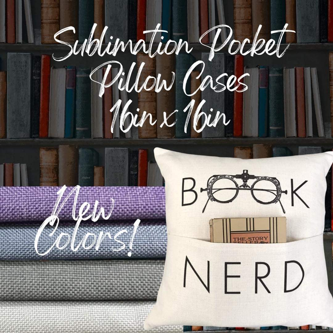 Sublimation Pocket Pillow 16x16