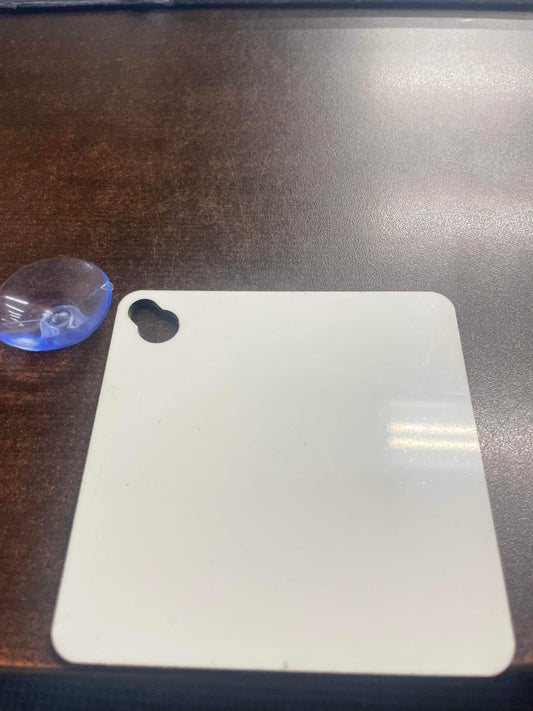 MDF sublimation baby on board sign