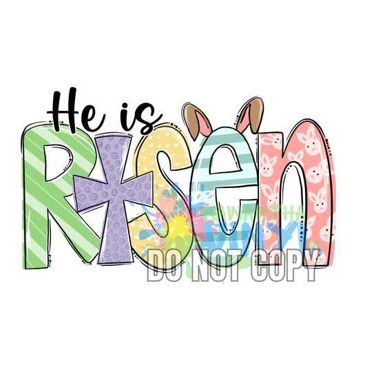 He is Risen Sublimation Print