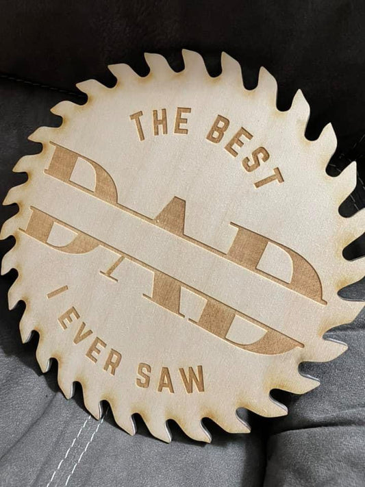 Laser engraved DAD signs