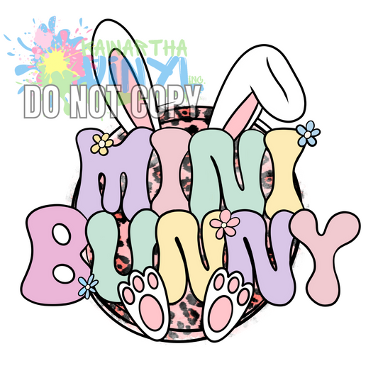 Bunny Family 2 MULTIPLE FILES Sublimation Print