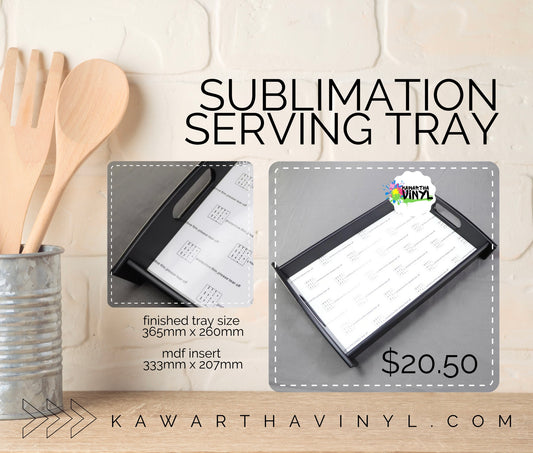 Sublimation Serving tray