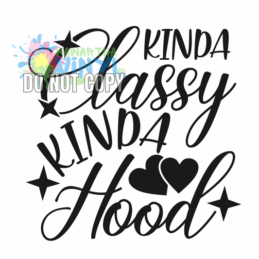 Classy Hood Sublimation Print
