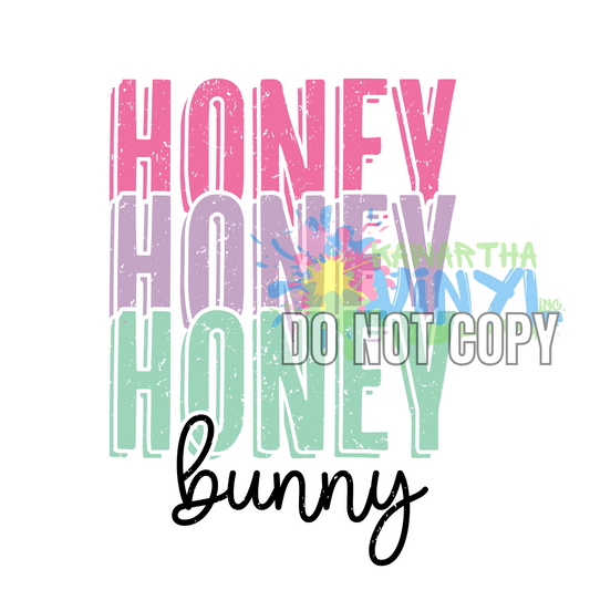 Honey Bunny Sublimation Print