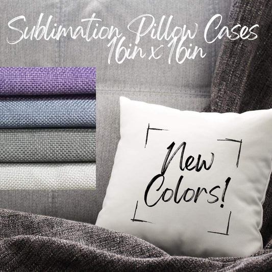 Sublimation Pillow Case 16”x16”