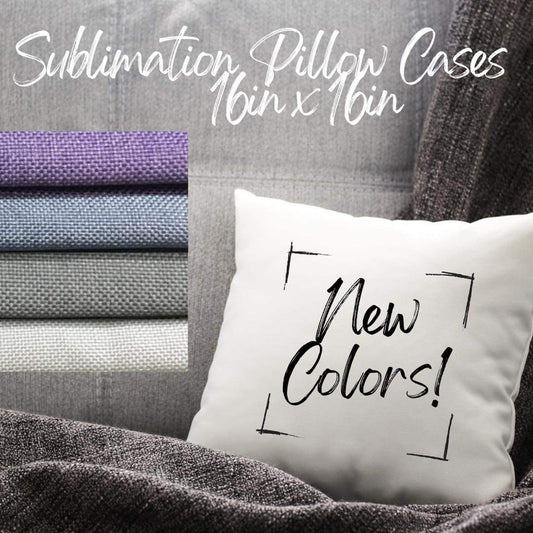 Sublimation Pillow Case 16”x16”