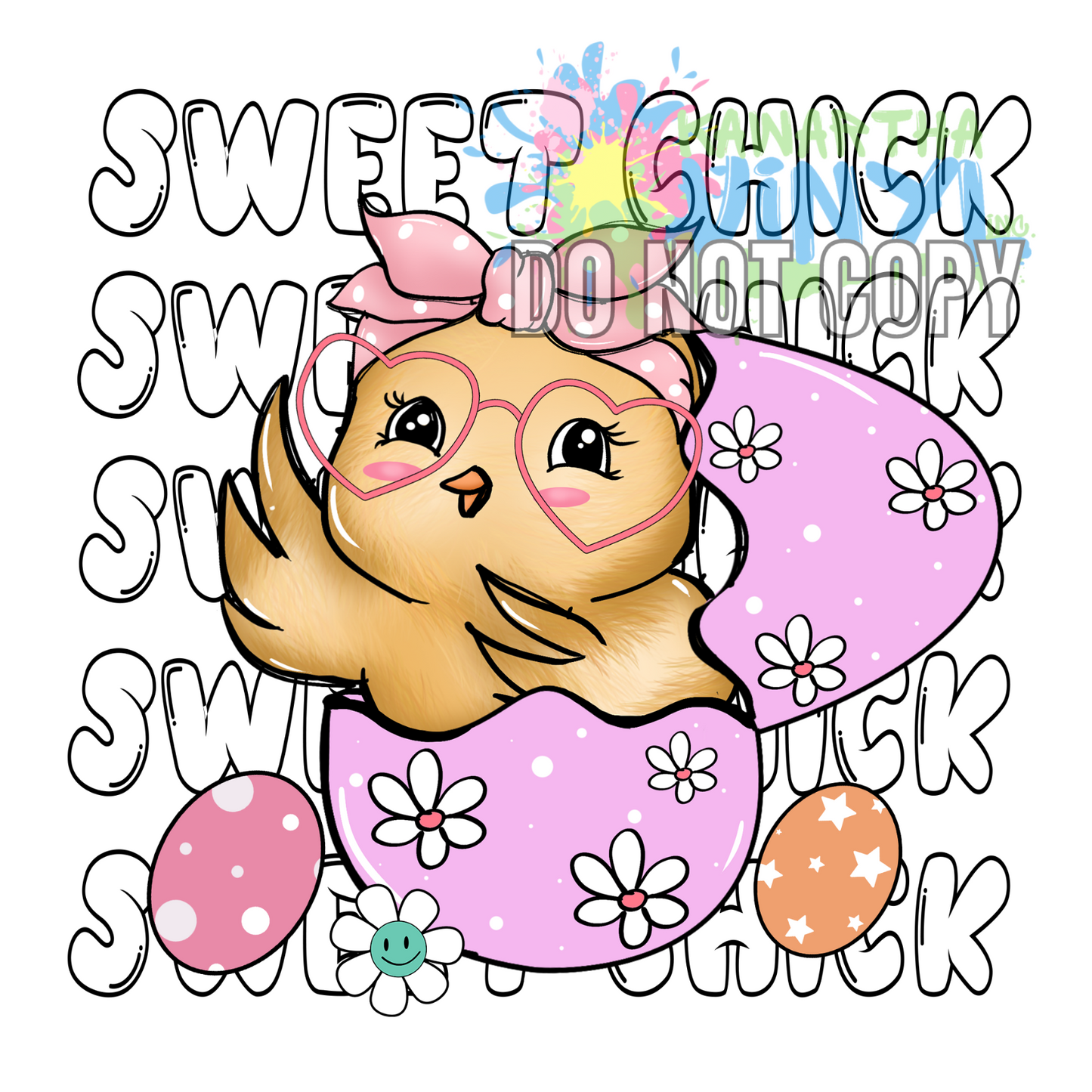 Sweet Chick Sublimation Print