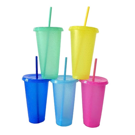 24oz Glitter Cup 5pk