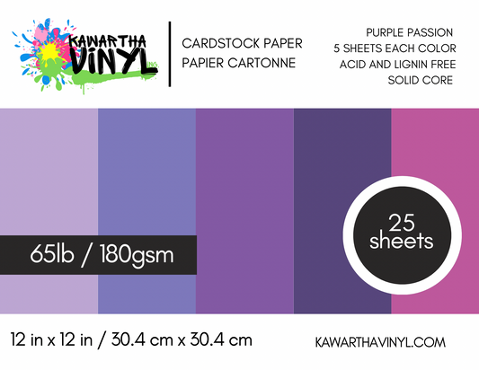 12inx12in Cardstock 65lb / 180gsm