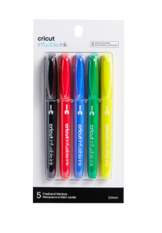 Cricut® Infusible Ink™ Freehand Markers, Marker Tip, Basics