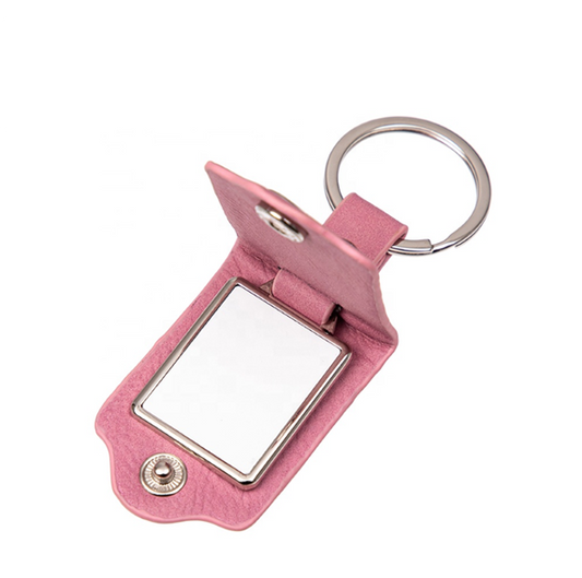 Sublimation Leather Keychain
