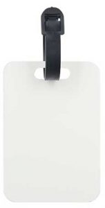 Sublimation Luggage Tag 2PK