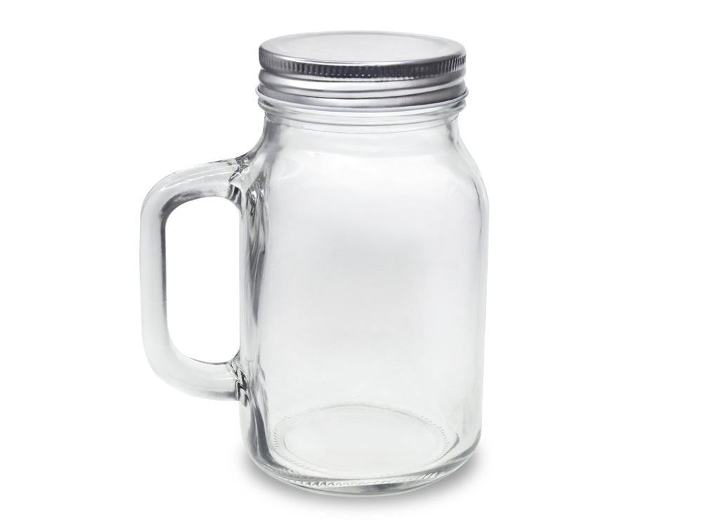 Glass Mason Jar 600ml(20oz) w/Alum Lid