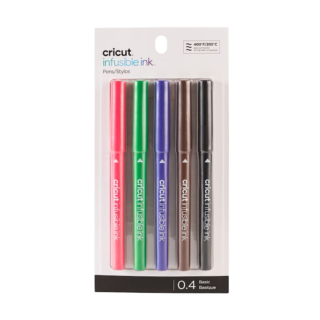 Cricut® Infusible Ink™ Pens (0.4), Basics (5 ct)