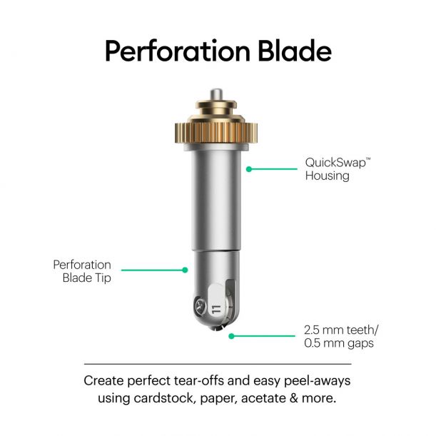 Cricut® Basic Perforation Blade + QuickSwap™ Housing