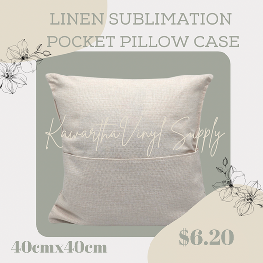 Sublimation Pocket Pillow