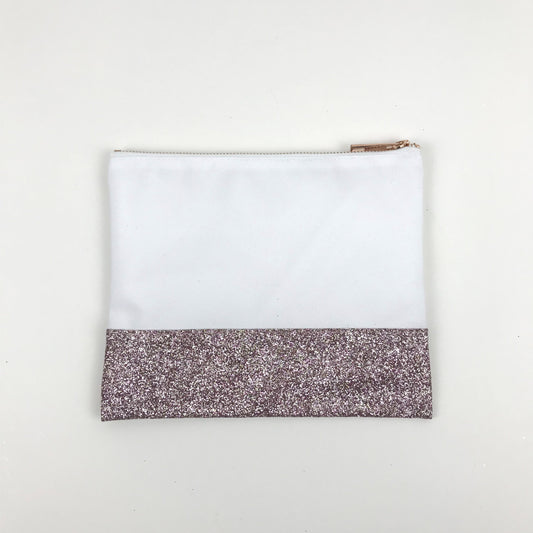 Sublimation Glitter Cosmetic Bag