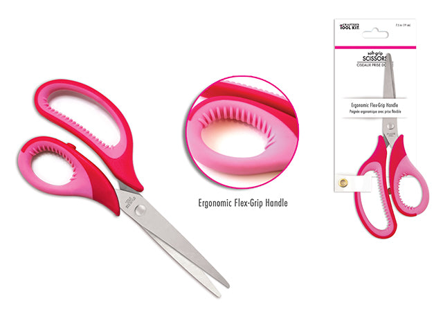 Crafter's Toolkit: Soft-Grip Scissors 7.5"