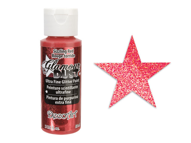 Glamour Dust Paint: 2oz Ultrafine Glitter Paint