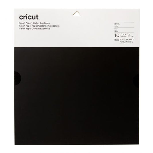 Cricut® Smart Paper™ Sticker Cardstock, Black