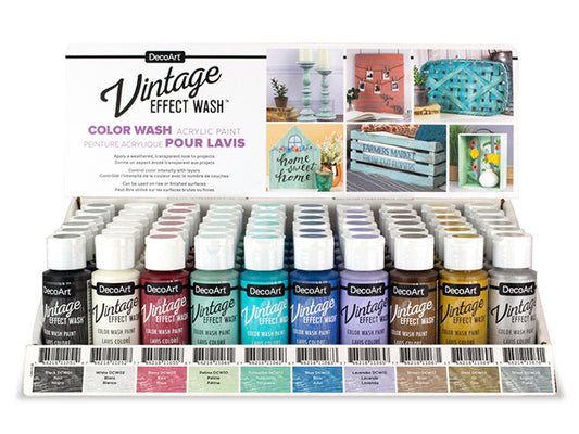 Decoart Paint: 2oz Vintage Effect Wash